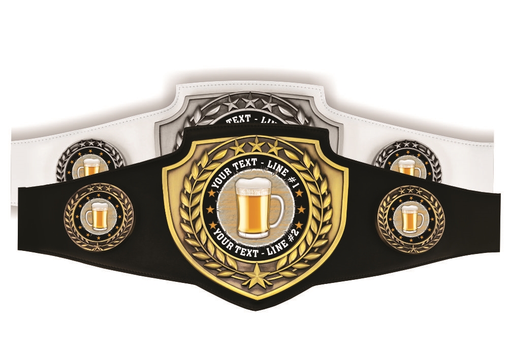 Beer Champion Award Belt, custom