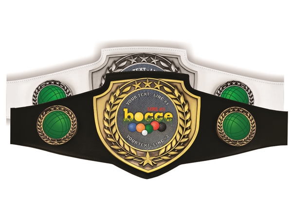 Champion Belt | Award Belt for Bocce Ball