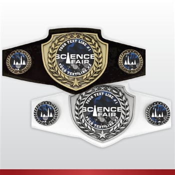 Champion Belt | Award Belt for Science