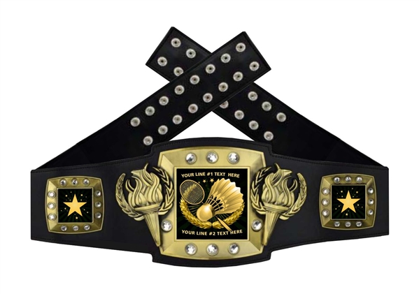 Championship Belt | Award Belt for Badminton