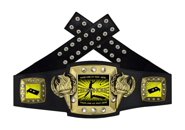 Championship Belt | Award Belt for Cornhole