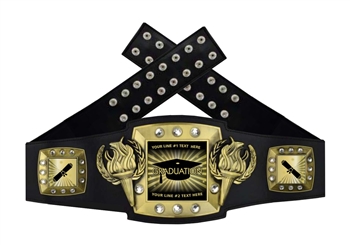 Championship Belt | Award Belt for Graduate