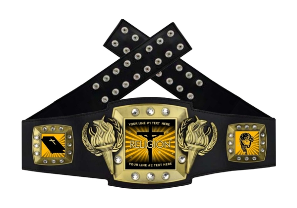 Championship Belt | Award Belt for Religion