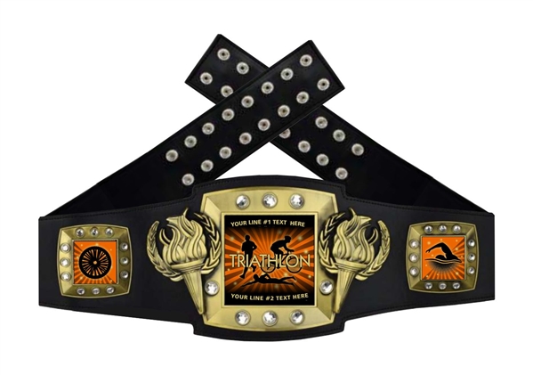 Championship Belt | Award Belt for Triathlon