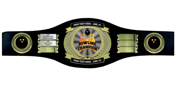 Perpetual Bowling Champion Belt