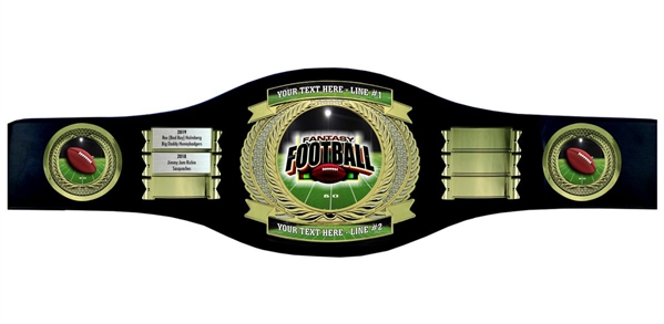 Perpetual Fantasy Football Champion Belt