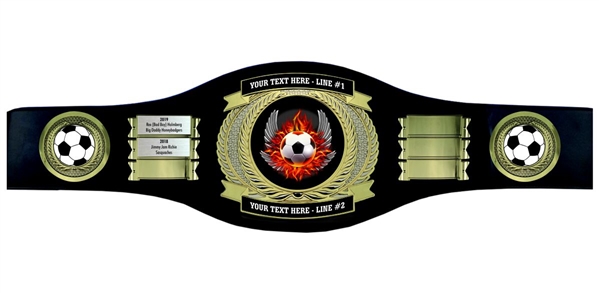 Perpetual Soccer Champion Belt