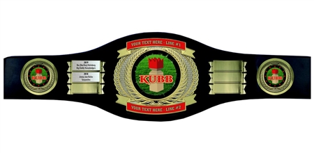 Perpetual Kubb Champion Belt