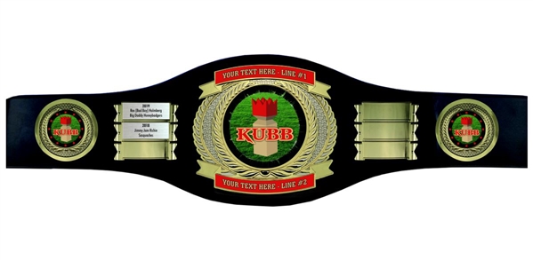 Perpetual Kubb Champion Belt