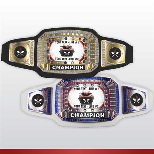 Chili Cook-Off - CUSTOM TEXT Premium Series Award Belt