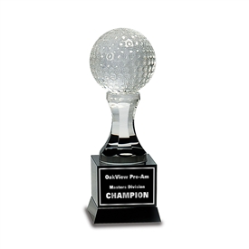 Crystal Golf Award | Crystal Golf Trophy