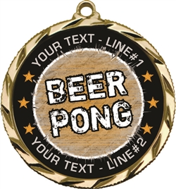 Beer Pong Medal