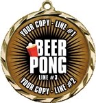 Beer Pong Medal