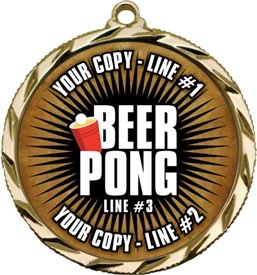 Beer Pong Medal