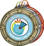 Badminton Medal