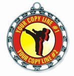 Martial Arts Medal 2-1/2"
