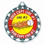 Baseball Medal 2-1/2"