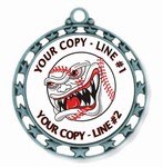 Baseball Medal 2-1/2"
