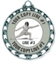 Fencing Medal 2-1/2"