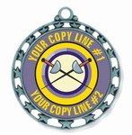 Fencing Medal 2-1/2"