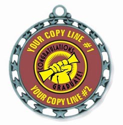 Graduation Medal 2-1/2"