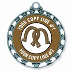 Horseshoe Medal 2-1/2"