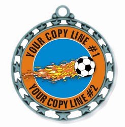 Soccer Medal 2-1/2"