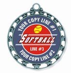 Softball Medal 2-1/2"