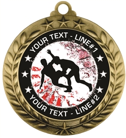 Wrestling Medal