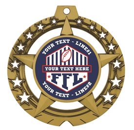 Fantasy Football League Medal
