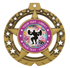Weight Lifting Medal