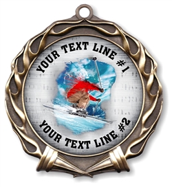 Downhill Ski Medal