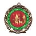 Custom Text Holiday Reindeer JAM Insert Medal
