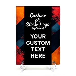 Art Deco Themed Acrylic Plaque