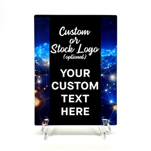 Network Themed Acrylic Plaque