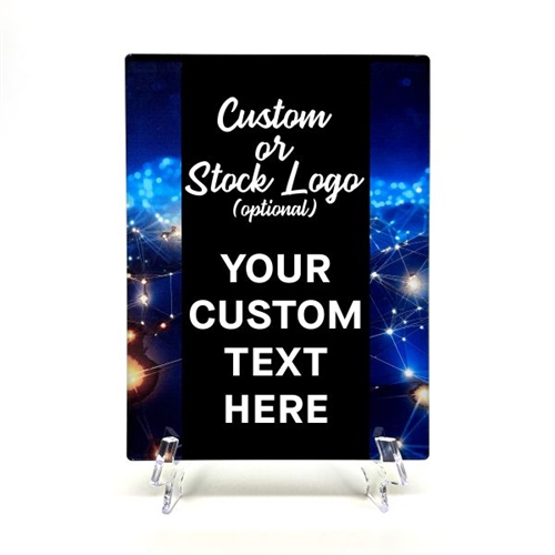 Network Themed Acrylic Plaque