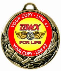 BMX Medal 2-3/4&quot;