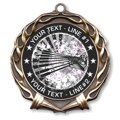 Custom Text Crewing Medal