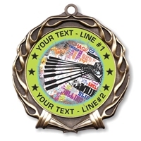 Custom Text Crewing Medal
