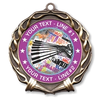 Custom Text Crewing Medal