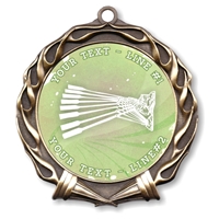 Custom Text Crewing Medal