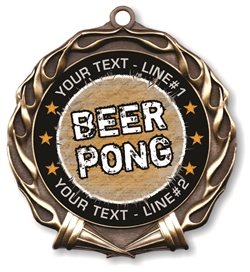 Beer Pong Medal