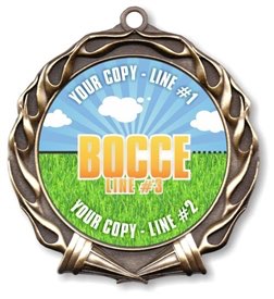 Bocce Ball Medal