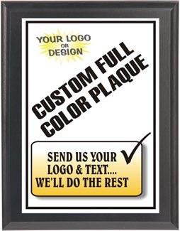 Custom Full Color Plaque