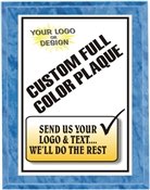 Custom Full Color Plaque
