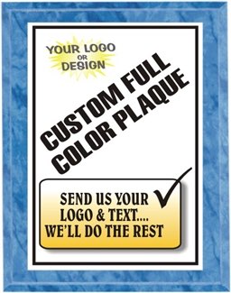 Custom Full Color Plaque