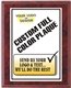 Custom Full Color Plaque