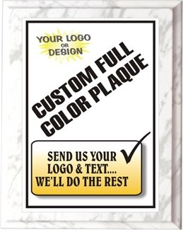 Custom Full Color Plaque