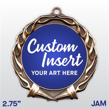 Custom Full Color Insert Medal | Custom Printed Medal