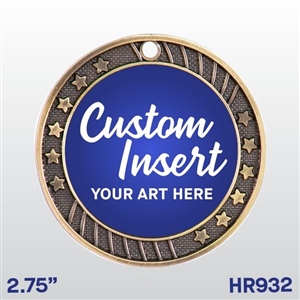 Custom Full Color Insert Medal | Custom printed Medal